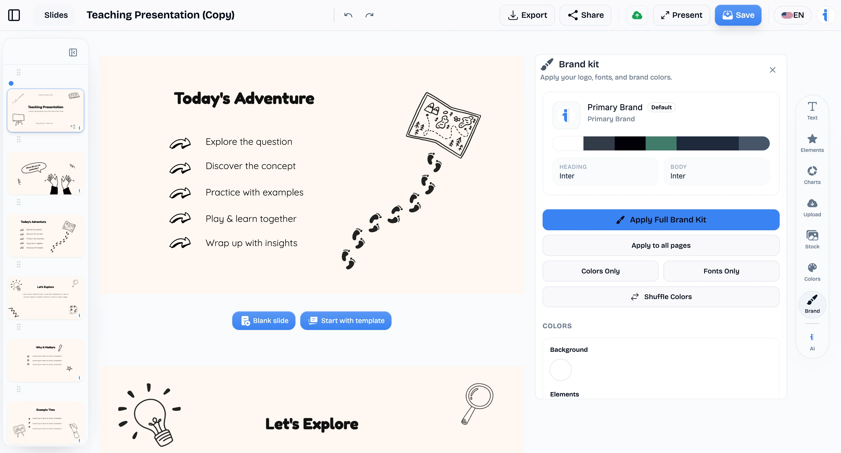 Presentation Editor